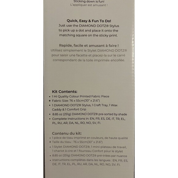 Diamond Dotz Complete Diamond Facet Art Kit Mythical Dragon - Picture 6 of 10